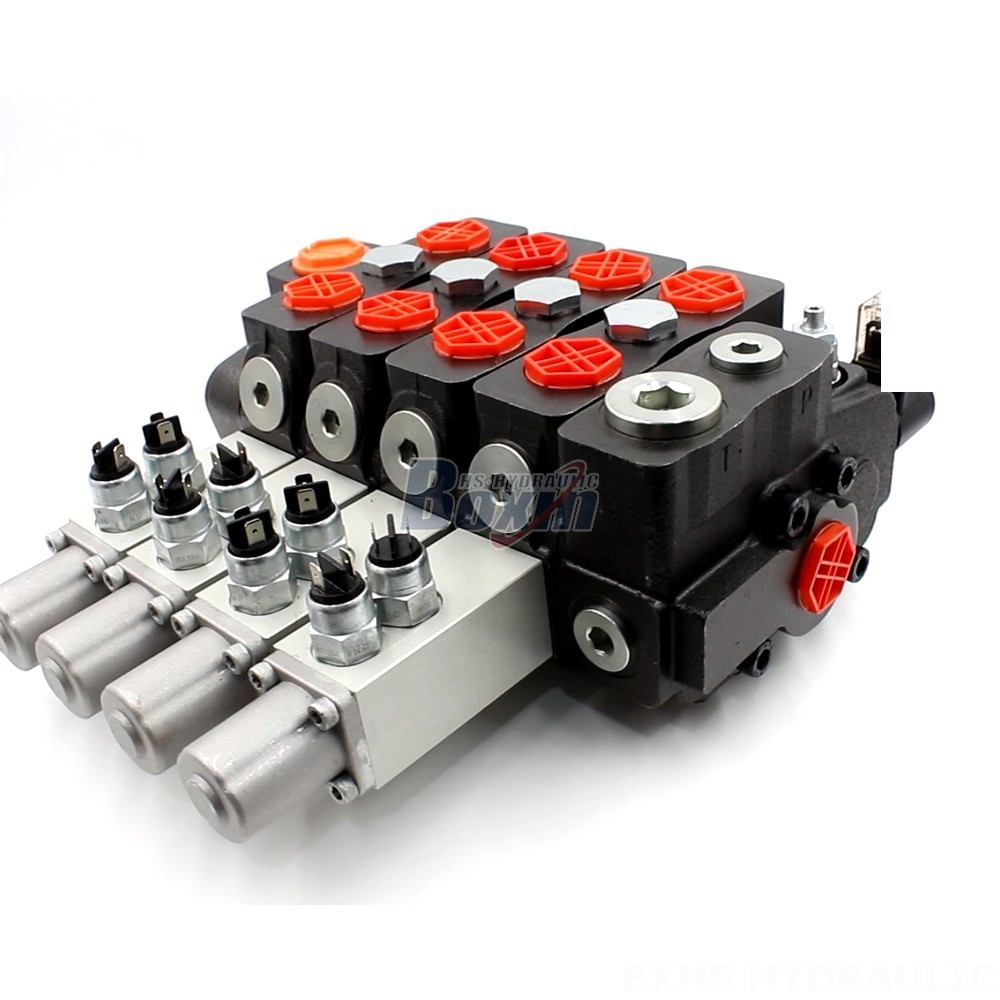 DLS180 Micro Switch Manual 4 Spool Sectional Directional Valve | Wholesale & Distribution main image